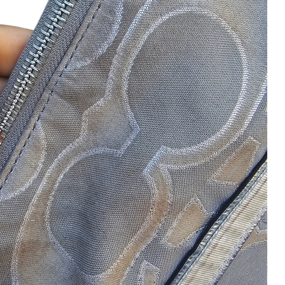 Coach Gray Shoulder Bag - Picture 3 of 6